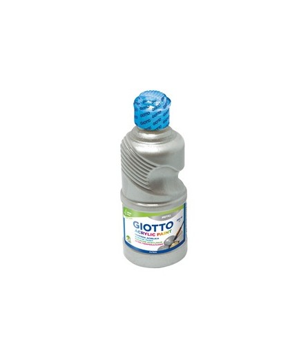 TEMPERA PRONTA ACRILICA GIOTTO 250ML ARGENTO