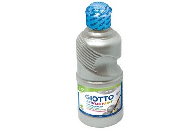 TEMPERA PRONTA ACRILICA GIOTTO 250ML ARGENTO