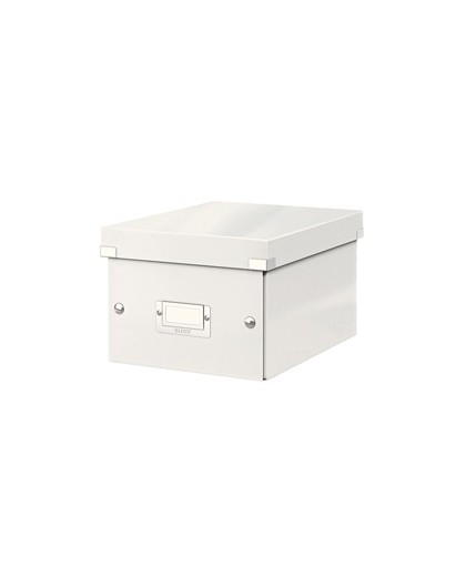 SCATOLA ARCHIVIO PICCOLA CLICKSTORE BIANCO METAL