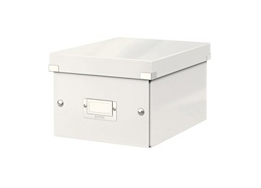 SCATOLA ARCHIVIO PICCOLA CLICKSTORE BIANCO METAL