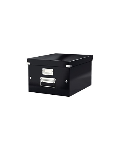 SCATOLA ARCHIVIO MEDIA CLICKSTORE NERO