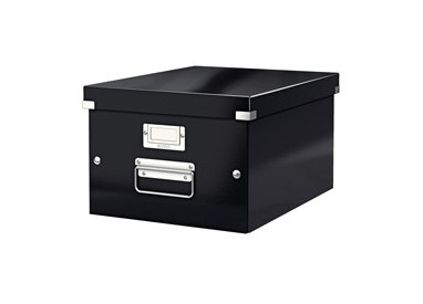 SCATOLA ARCHIVIO MEDIA CLICKSTORE NERO