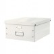 SCATOLA ARCHIVIO GRANDE CLICKSTORE BIANCO METAL