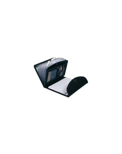 CLASSIFICATORE EXAFOLIO 6 SCOMPARTI PPL NERO EXACTIVE