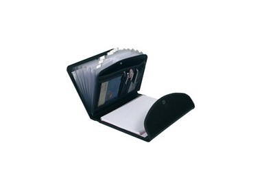 CLASSIFICATORE EXAFOLIO 6 SCOMPARTI PPL NERO EXACTIVE