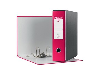 Registratore EUROFILE G53 fucsia dorso 8cm f.to commerciale ESSELTE