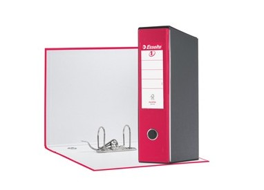 Registratore EUROFILE G55 fucsia dorso 8cm f.to protocollo ESSELTE