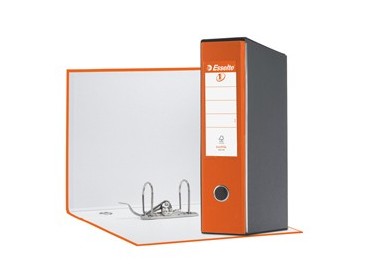 Registratore EUROFILE G55 arancio dorso 8cm f.to protocollo ESSELTE