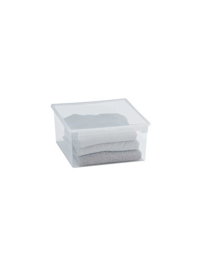 CONTENITORE MULTIUSO 37,8x39,6x H18,5CM - 23LT LIGHT BOX L