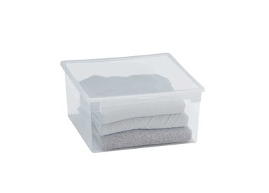 CONTENITORE MULTIUSO 37,8x39,6x H18,5CM - 23LT LIGHT BOX L