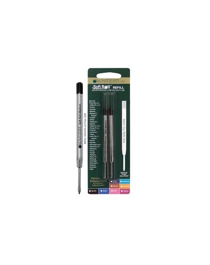 Blister 2 refill per SFERA Parker ® NERO PUNTA MEDIA