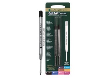 Blister 2 refill per SFERA Parker ® NERO PUNTA MEDIA