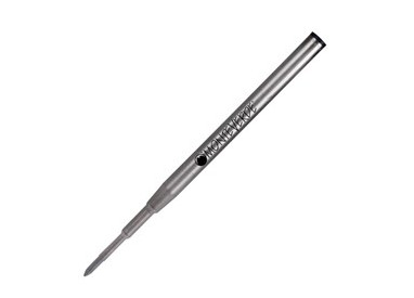 Blister 2 refill GEL per sfera Montblanc ® NERO PUNTA MEDIA