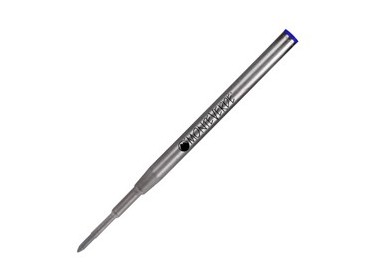 Blister 2 refill GEL per sfera Montblanc ® BLU PUNTA MEDIA