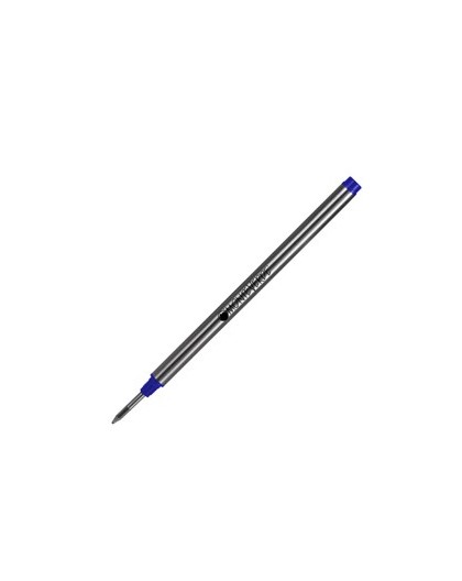 Blister 2 refill in metallo per ROLLER Montblanc ® BLU PUNTA FINE