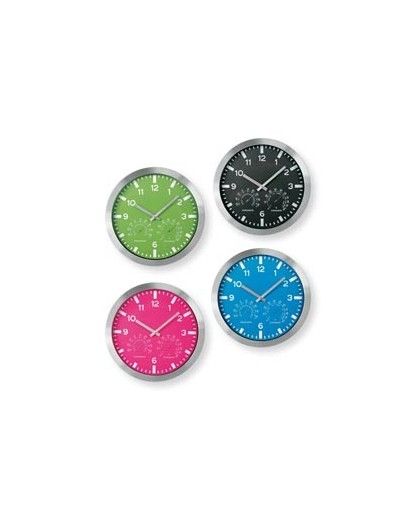 OROLOGIO WEATHER STATION COLOR Ø30cm NERO ART.3218