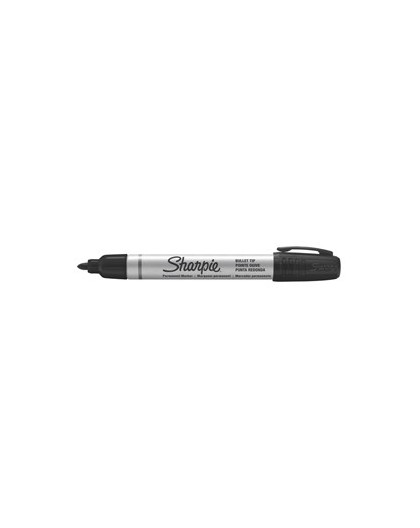 MARCATORE PERMANENTE SMALL METAL NERO P.TONDA SHARPIE