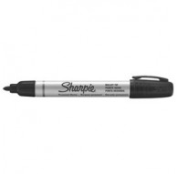 MARCATORE PERMANENTE SMALL METAL NERO P.TONDA SHARPIE