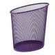 Cestino gettacarte 18lt MESH in rete metallica viola ALBA