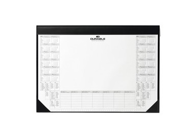SOTTOMANO CON 25FG C/CALENDARIO BIANNUALE 59x42cm DURABLE