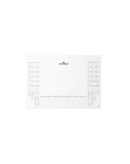RICAMBIO 25FG CON CALENDARIO BIANNUALE 57x41cm DURABLE