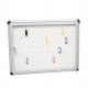 BACHECA MURALE PORTACHIAVI 45X60 - 90 POSTI