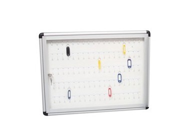 BACHECA MURALE PORTACHIAVI 45X60 - 90 POSTI