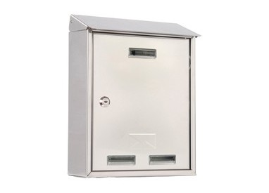 CASSETTA POSTALE 27,5x35x12cm INOX SERIE ELIOS