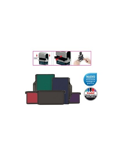 BLISTER DA 2 TAMPONI 6/9413 NERO TRODAT