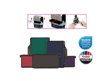 BLISTER DA 2 TAMPONI 6/9413 NERO TRODAT