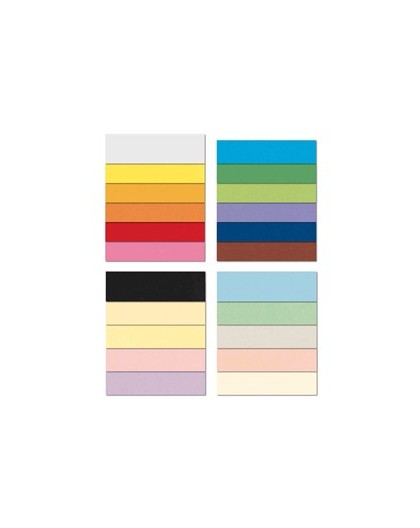 Conf.10 cartoncino Bristol Color 200gr 100x70cm celeste 08 Favini