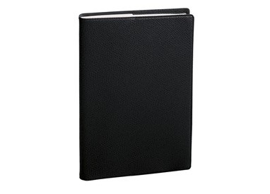 Agenda settimanale Presidente 21x27cm Impala nero 2024 Quo Vadis