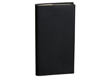 Agenda Planing Italnote S spiralato 8,8x17cm Impala nero 2024 Quo Vadis