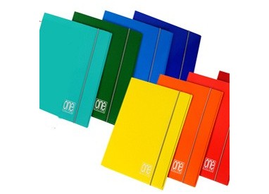 CARTELLA 3L C/ELASTICO 17x25cm ONE COLOR 2200 BLASETTI