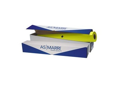 Carta plotter inkjet giallo fluo 914mmx45mt 100gr J.100 8429 ASMarri