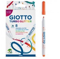 ASTUCCIO 8 PENNARELLI TURBO GLITTER GIOTTO