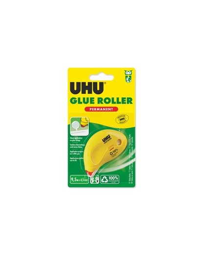 COLLA A NASTRO DRYCLEAN ROLLER 6.5mmx8.5mt PERMANENTE in blister UHU