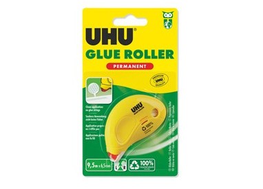 COLLA A NASTRO DRYCLEAN ROLLER 6.5mmx8.5mt PERMANENTE in blister UHU