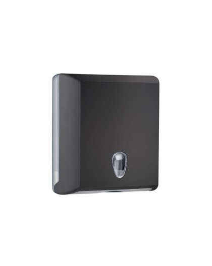 Dispenser asciugamani piegati C/Z nero Soft Touch
