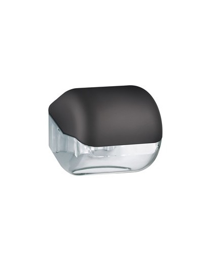 Dispenser carta igienica rt/interfogliata nero Soft Touch