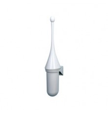 PORTASCOPINO BIANCO DA PARETE PER WC MAR PLAST