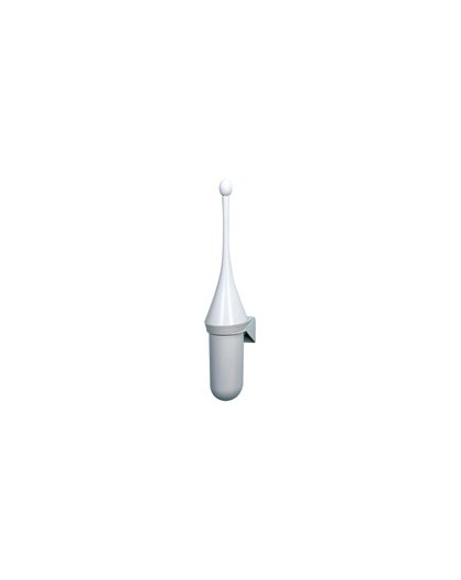 PORTASCOPINO BIANCO DA PARETE PER WC MAR PLAST