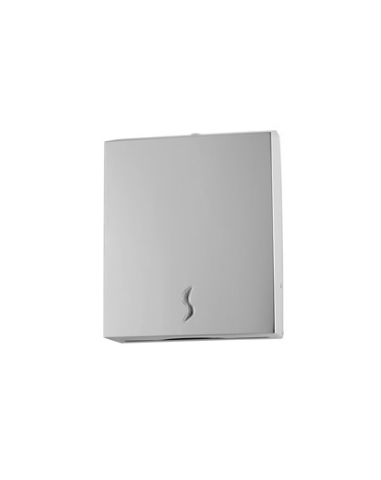DISTRIBUTORE ASCIUGAMANI PIEGATI 400F IN ACCIAIO INOX