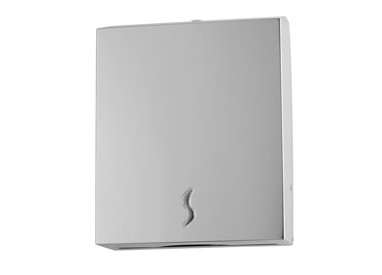 DISTRIBUTORE ASCIUGAMANI PIEGATI 400F IN ACCIAIO INOX