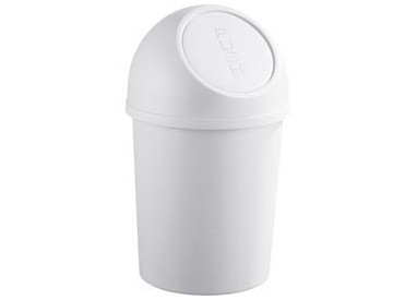 CONTENITORE RIFIUTI 25Lt GRIGIO CHIARO PUSH HELIT
