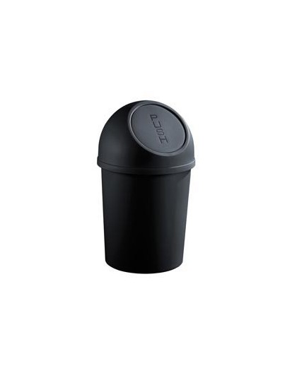 CONTENITORE RIFIUTI 25Lt NERO PUSH HELIT