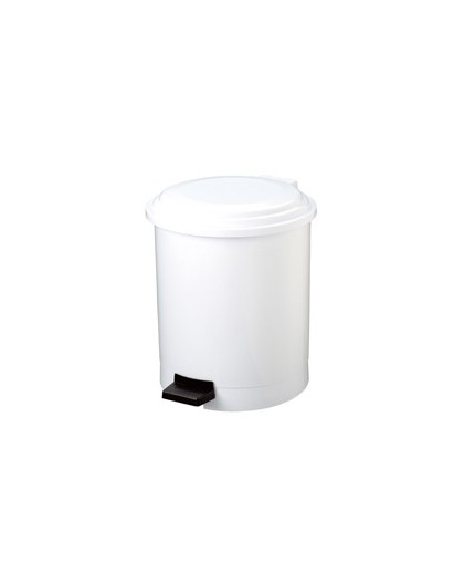 PATTUMIERA A PEDALE RUF IN PPL BIANCO 20Lt