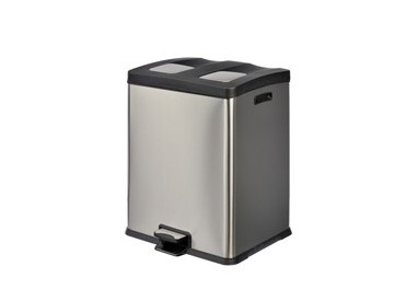 PATTUMIERA A PEDALE MULTIFLUX 2x30Lt