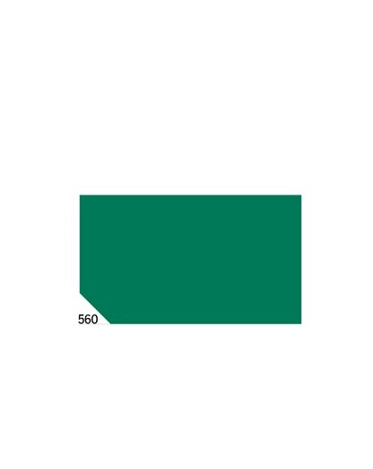 BUSTA 26fogli 50x70cm CARTA VELINA 20gr VERDE Rex Sadoch