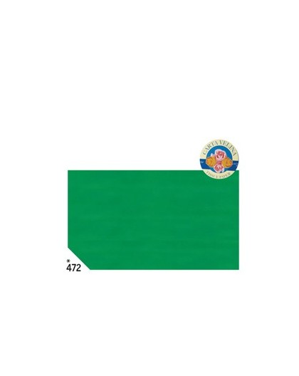 BUSTA 26fogli 50x70cm CARTA VELINA 20gr VERDE PRATO Rex Sadoch